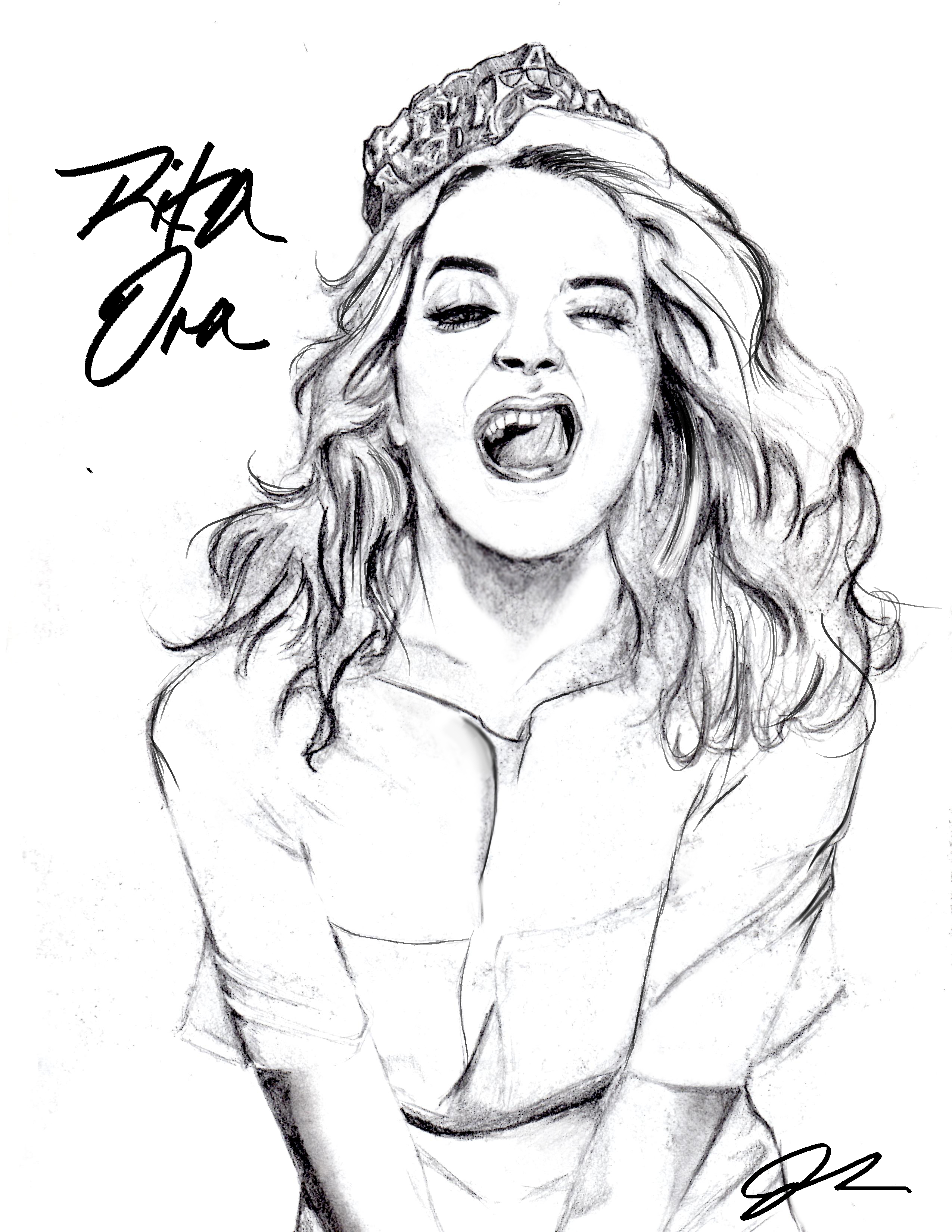 Portrait: Rita Ora