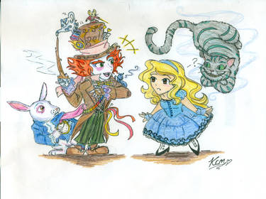 Chibi Alice in Wonderland