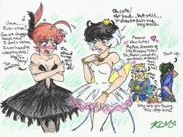 Exchanging tutus