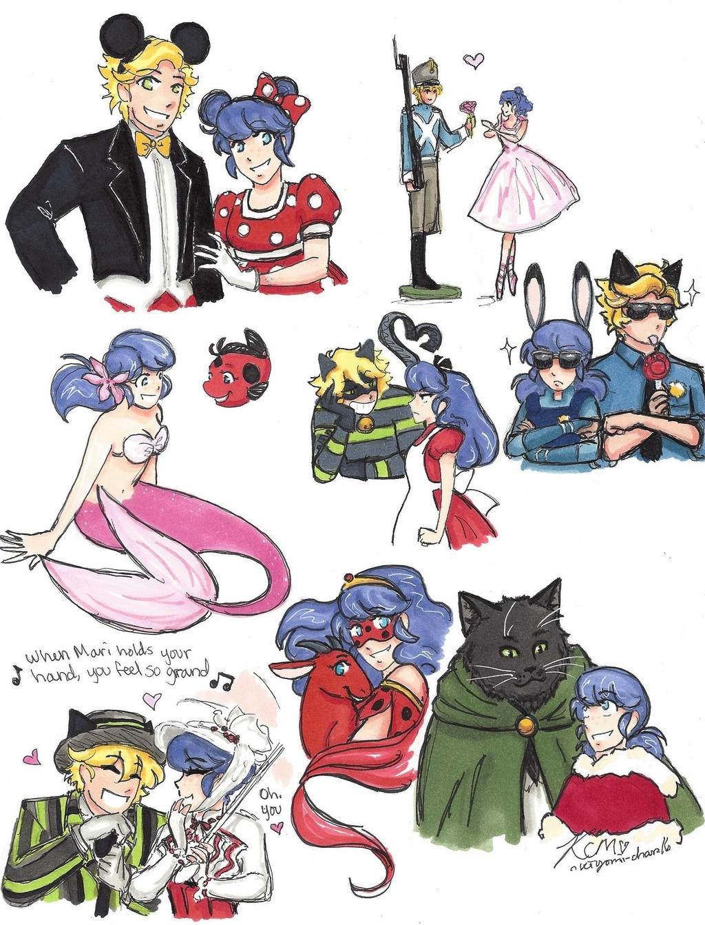 Miraculous Ladybug Disney Au By Kiyomi Chan16 On Deviantart Miraculous Ladybug Disney Au By Kiyomi Chan16 On Deviantart