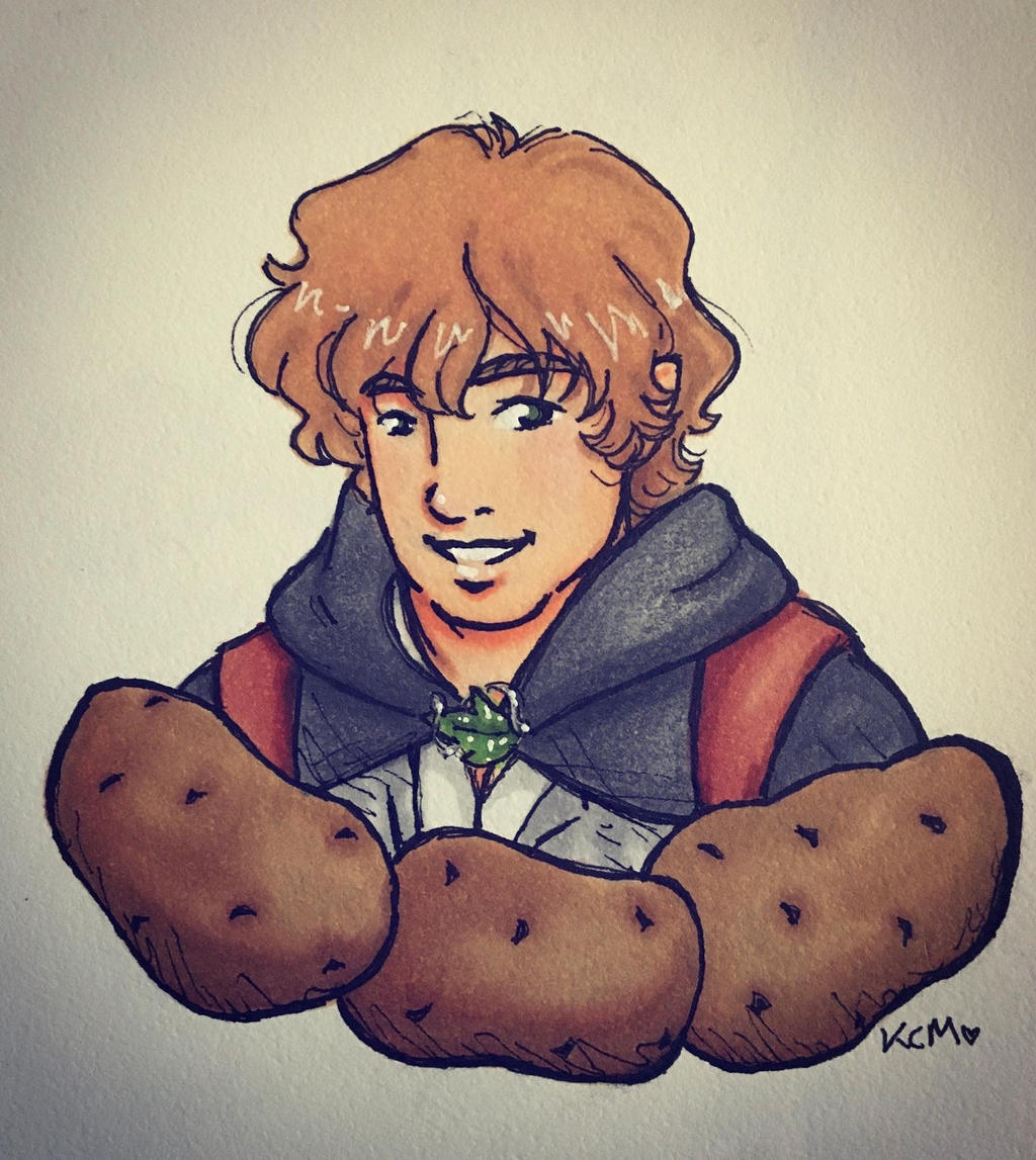 LOTR prompt #4: Samwise by Kiyomi-chan16 on DeviantArt