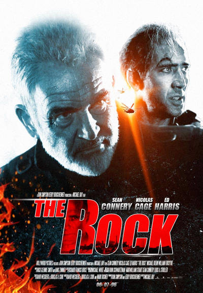 The Rock(1996) Poster by Sonic-Sun
