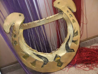 zelda goddess harp