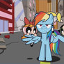 Rainbow Dash Is Not Amused  (Animated .gif)