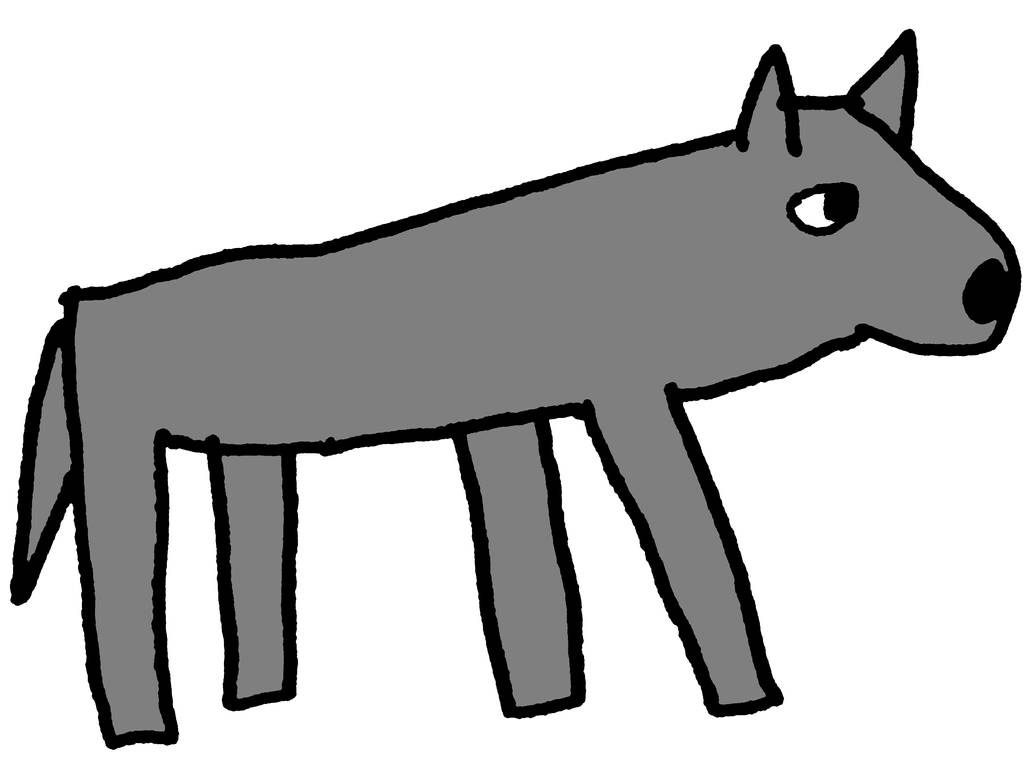 Digital Wolf art by Practice-and-Drawing on DeviantArt