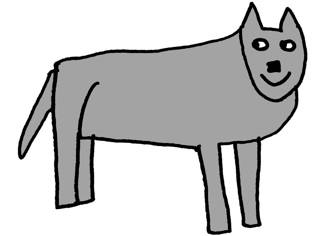 Digital Wolf art by Practice-and-Drawing on DeviantArt