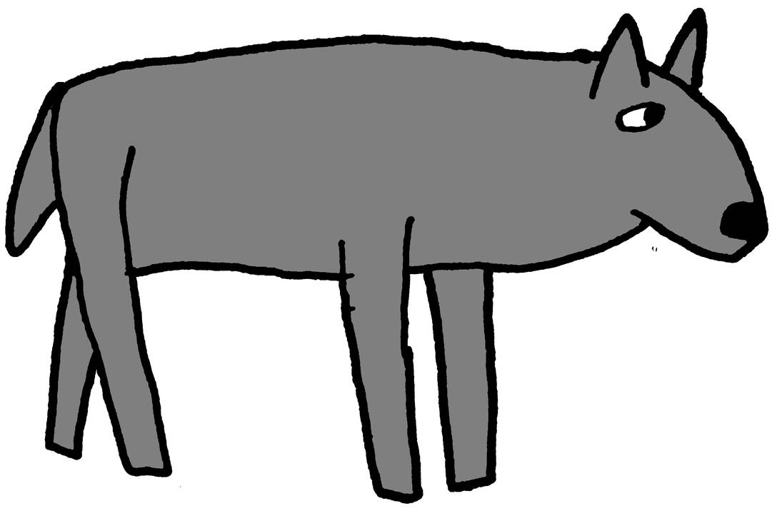 Digital Wolf art by Practice-and-Drawing on DeviantArt