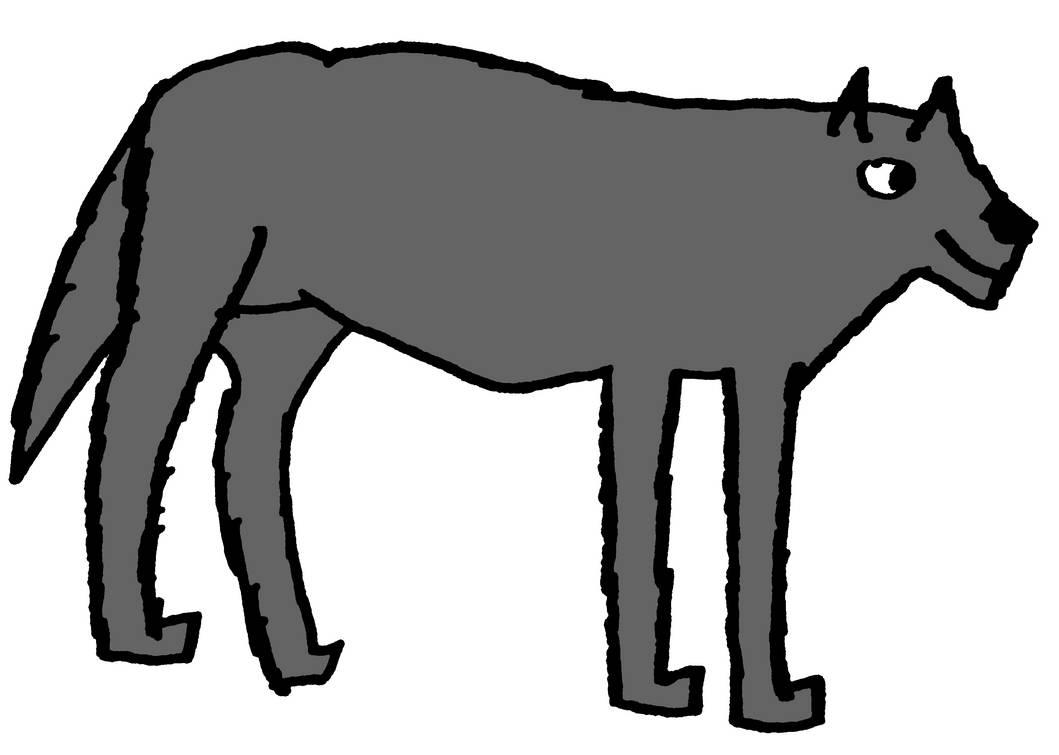 Digital Wolf art by Practice-and-Drawing on DeviantArt