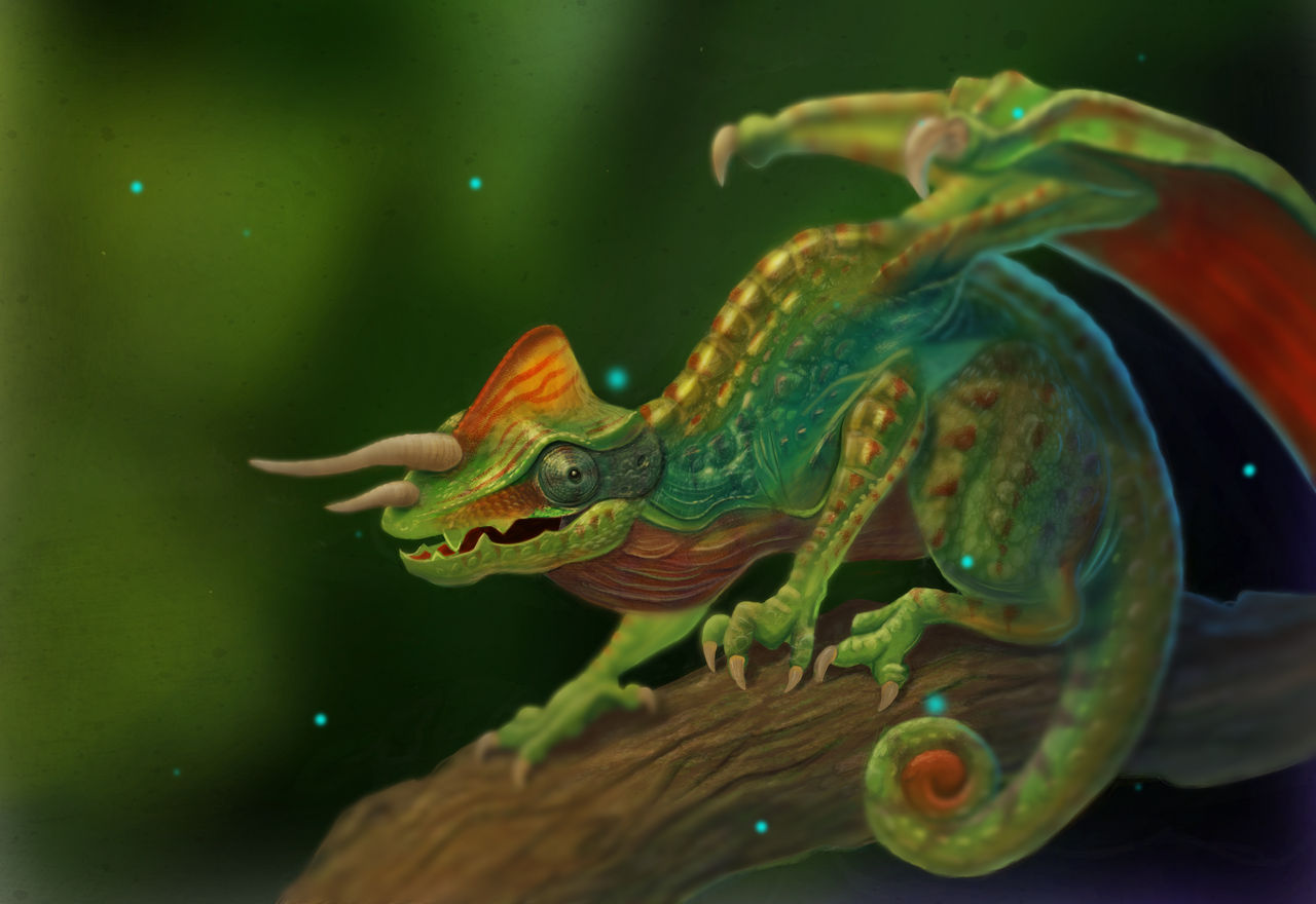 Chameleon Dragon by mongoose57 on DeviantArt