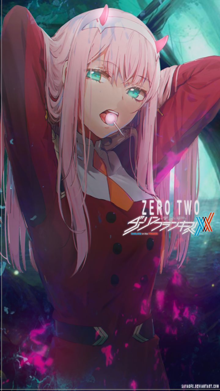 DARLING in the FRANXX - Zero Two by sayagfx on DeviantArt