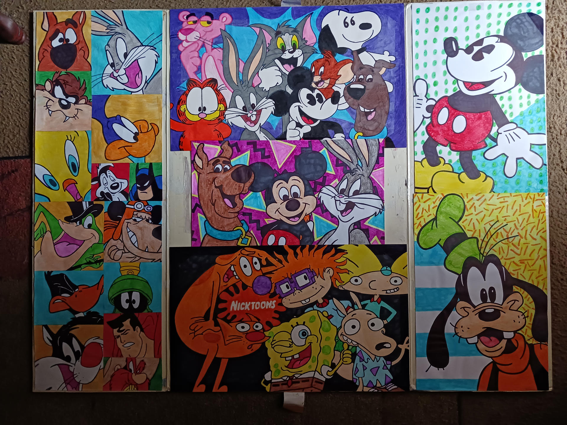 And Collage Deviantart My Collage Of My Favorite Cartoon Characters by MissBigDawg89 on DeviantArt