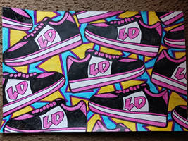 Lady Doberman's Sneakers
