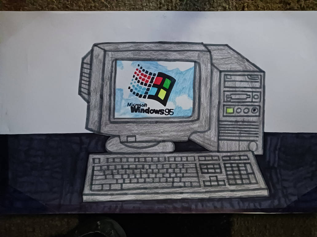 Computer Company Deviantart Vintage Computer by MissBigDawg89 on DeviantArt