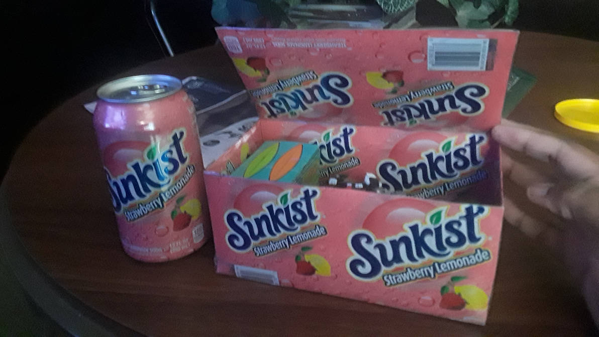 Sunkist Storage Box (Made With Soda Tin Cans) by MissBigDawg89 on ...