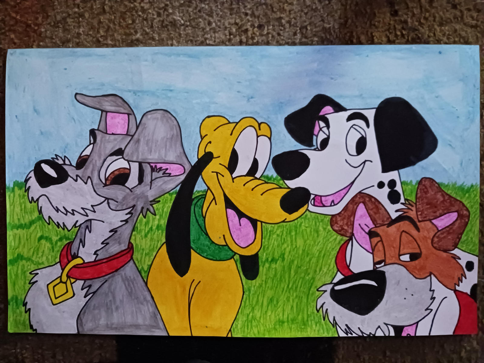 Deviantart Characters Dogs Disney Dogs by MissBigDawg89 on DeviantArt