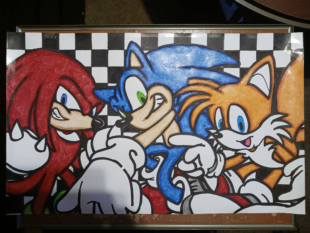 Sonic,Knuckles,Tails (Team Sonic) by MissBigDawg89 on DeviantArt