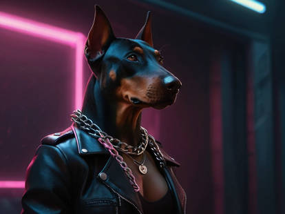 (19) Lady-Doberman