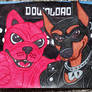 Lady-D And The Download Dog