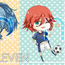 Inazuma Eleven Keychain Samples