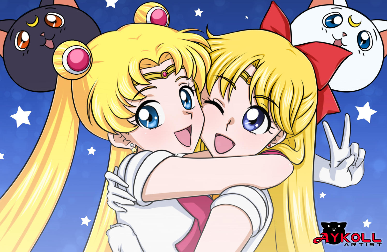 Sailor Venus Sailor Moon by Aykoll on DeviantArt