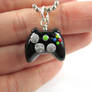 Xbox 360 video game controller necklace