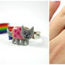 Nyan Cat ring set