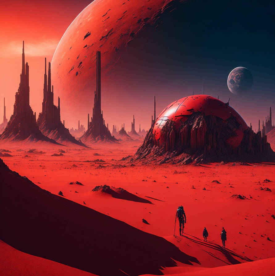 Explorations and researchers of the Red Planet by AFilCa on DeviantArt