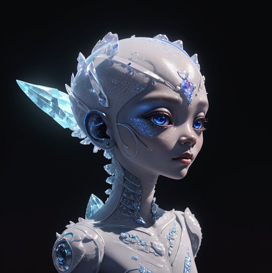 Small Humanoids Crystal cute small humanoid girl alien by AFilCa on DeviantArt