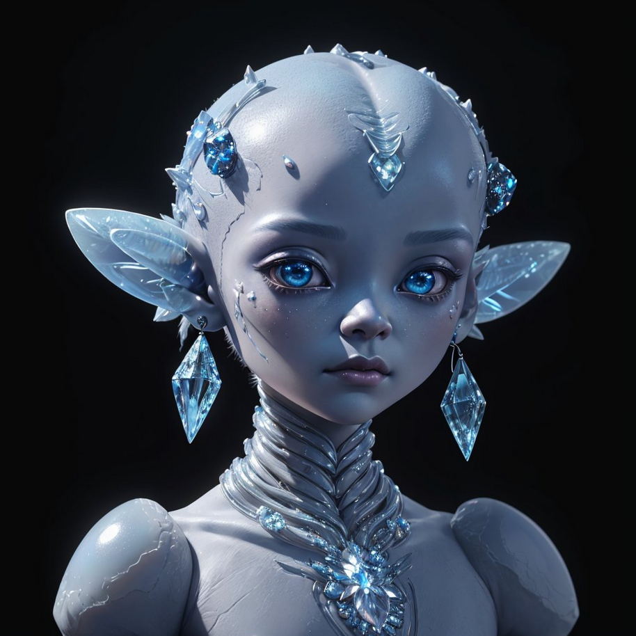 Small Humanoids Crystal cute small humanoid girl alien by AFilCa on DeviantArt