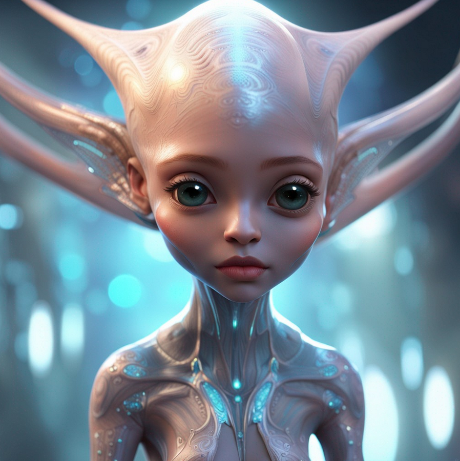 Small Humanoids Crystal cute small humanoid girl alien by AFilCa on DeviantArt