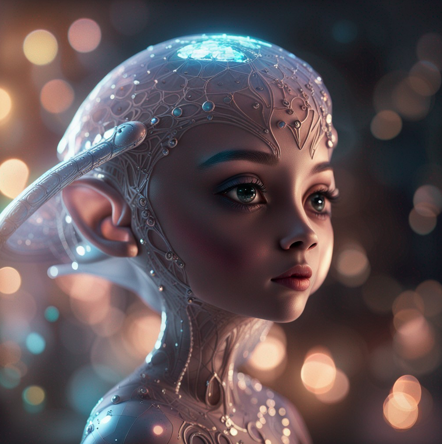 Small Humanoids Crystal cute small humanoid girl alien by AFilCa on DeviantArt