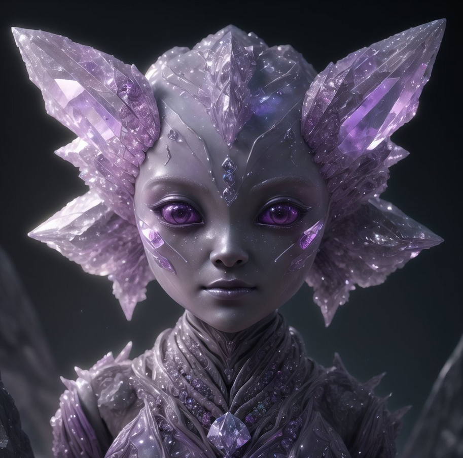 Small Humanoids Crystal cute small humanoid girl alien by AFilCa on DeviantArt