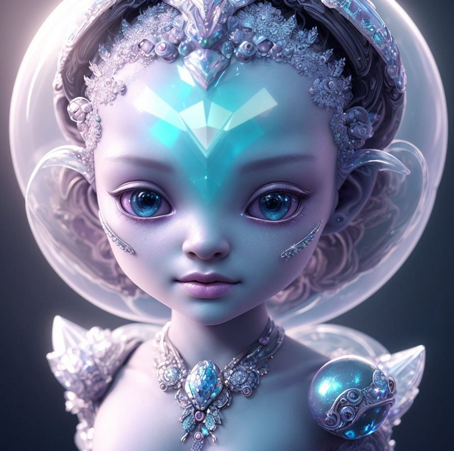 Small Humanoids Crystal cute small humanoid girl alien by AFilCa on DeviantArt