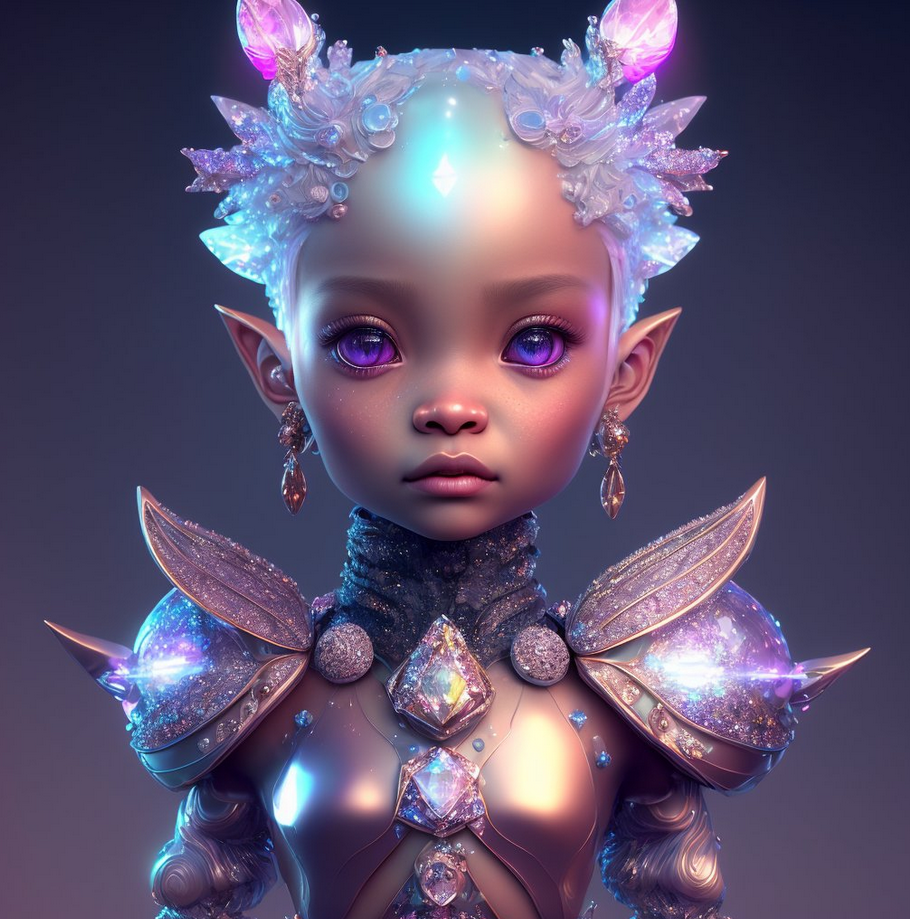 Small Humanoids Crystal cute small humanoid girl alien by AFilCa on DeviantArt