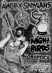 Night Birds' flyer