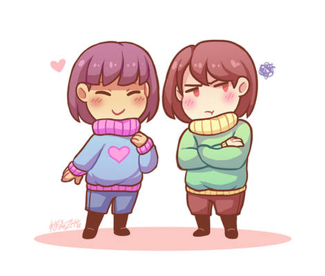C - Frisk and Chara