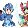 C - Mega Man X and Zero