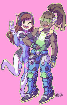 C - D.VA and Lucio