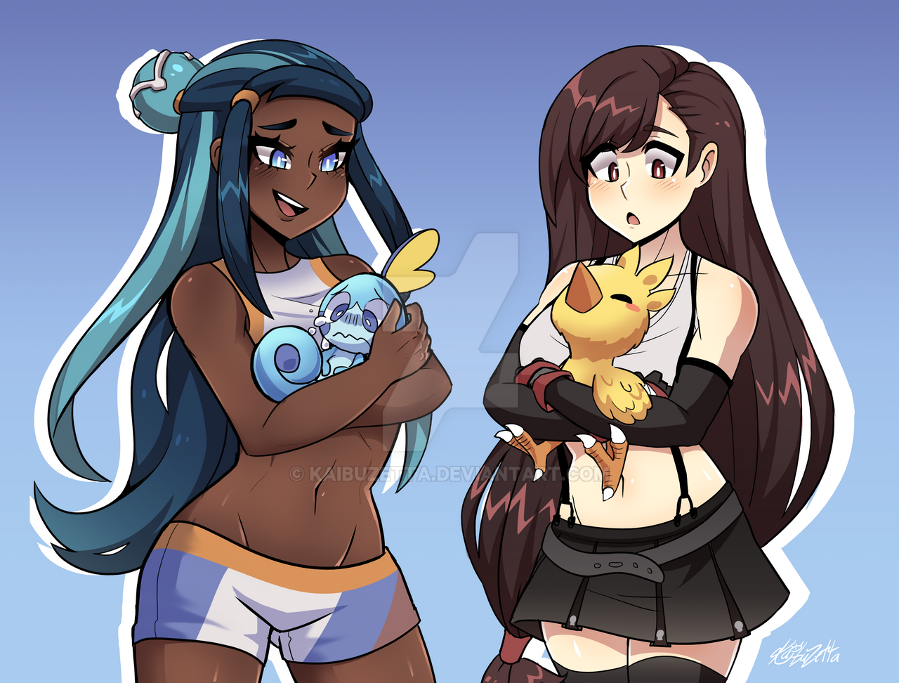 Nessa and Tifa