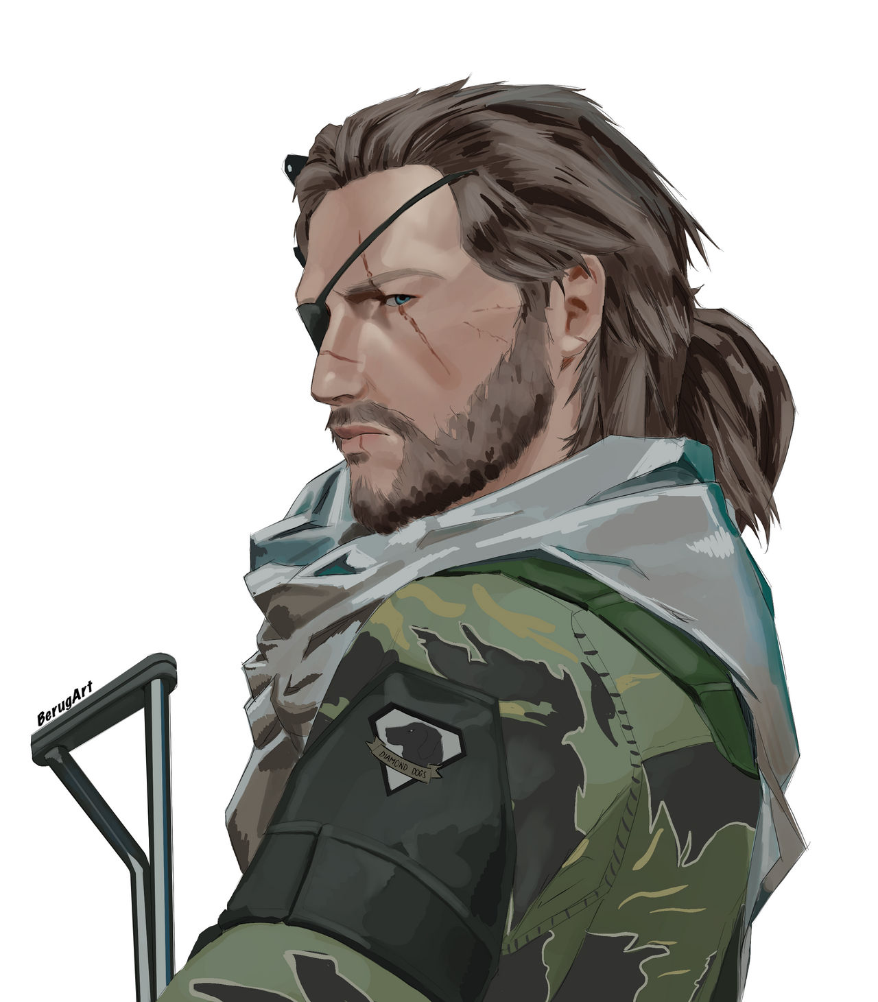 Big Boss Venom Snake Colored version by BerugArt on DeviantArt