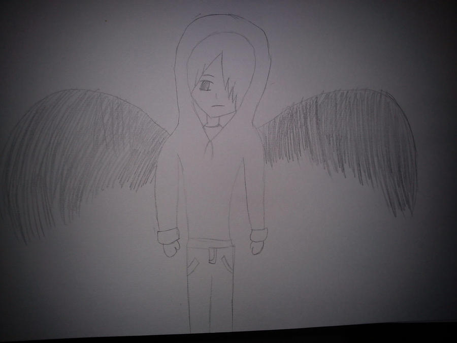 Emo angel boy