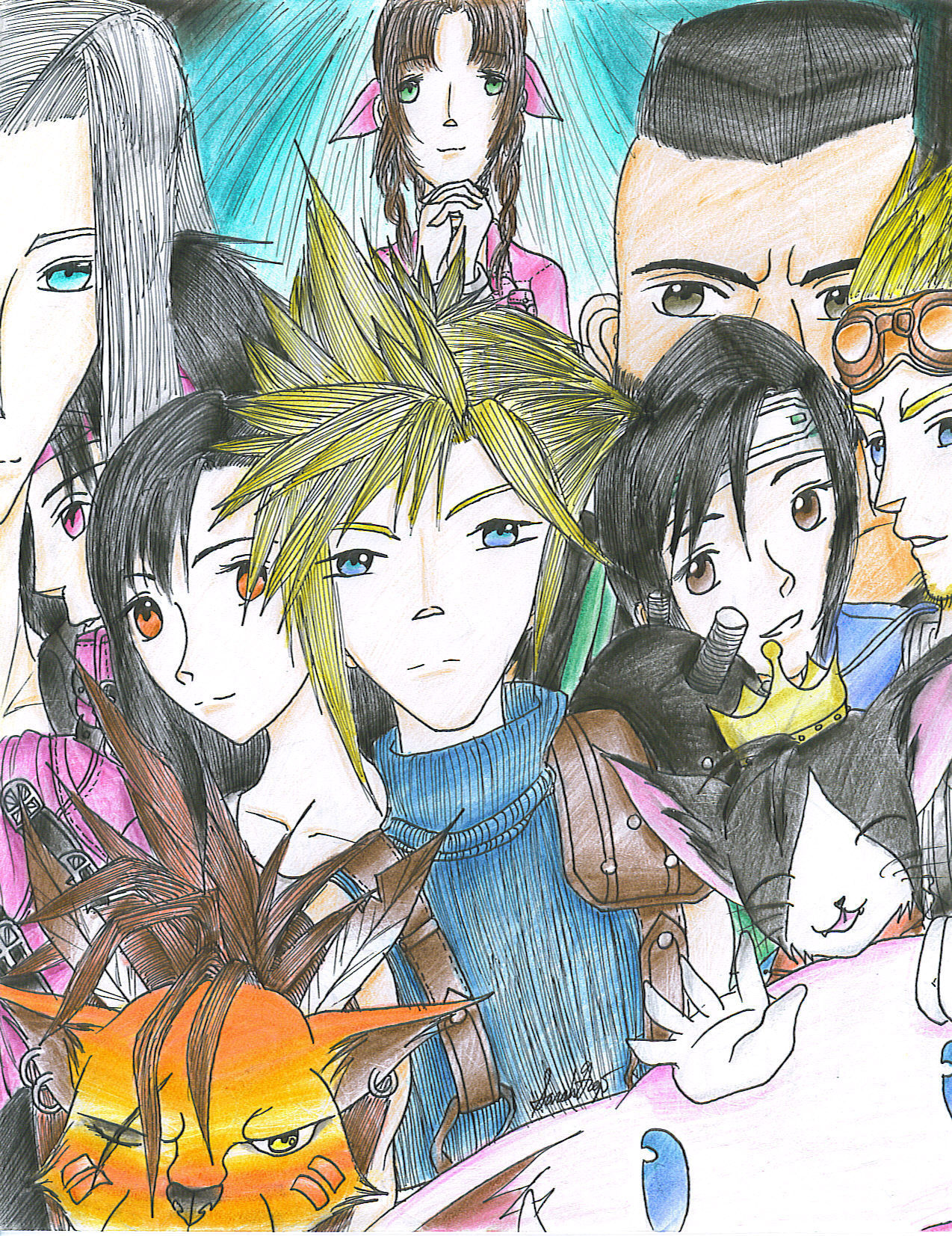 Cast of Final Fantasy VII