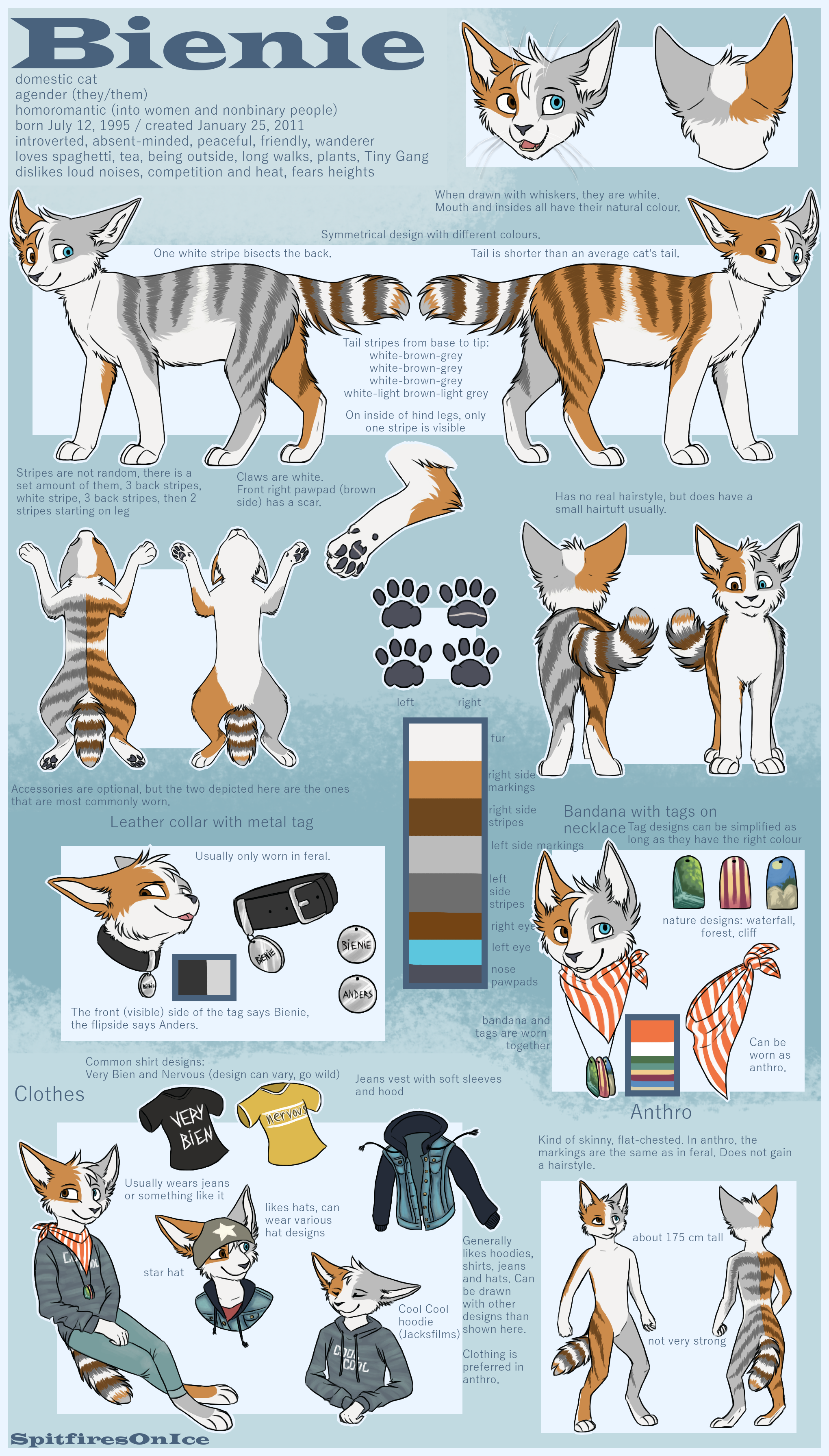 Bienie Reference Sheet 8