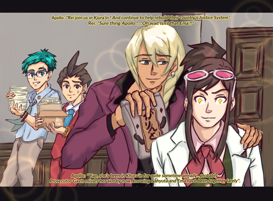 Ace Attorney by CoolBlueX on DeviantArt