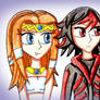 Shadow and Tikal Humanized