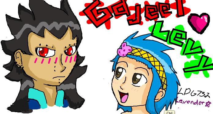 iScribble Collab: GajeelXLevy