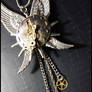 Steampunk Wings Necklace