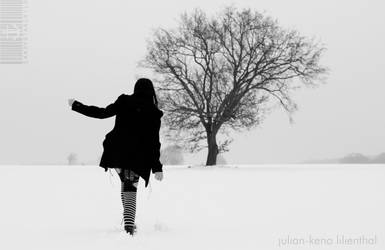 Only the snow ... by CandyStarchild