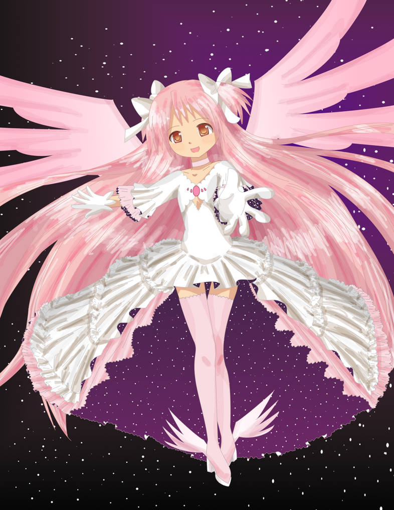 Goddess Madoka by Cutiecat1001 on DeviantArt