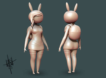 Fionna - Adventure Time WIP 2